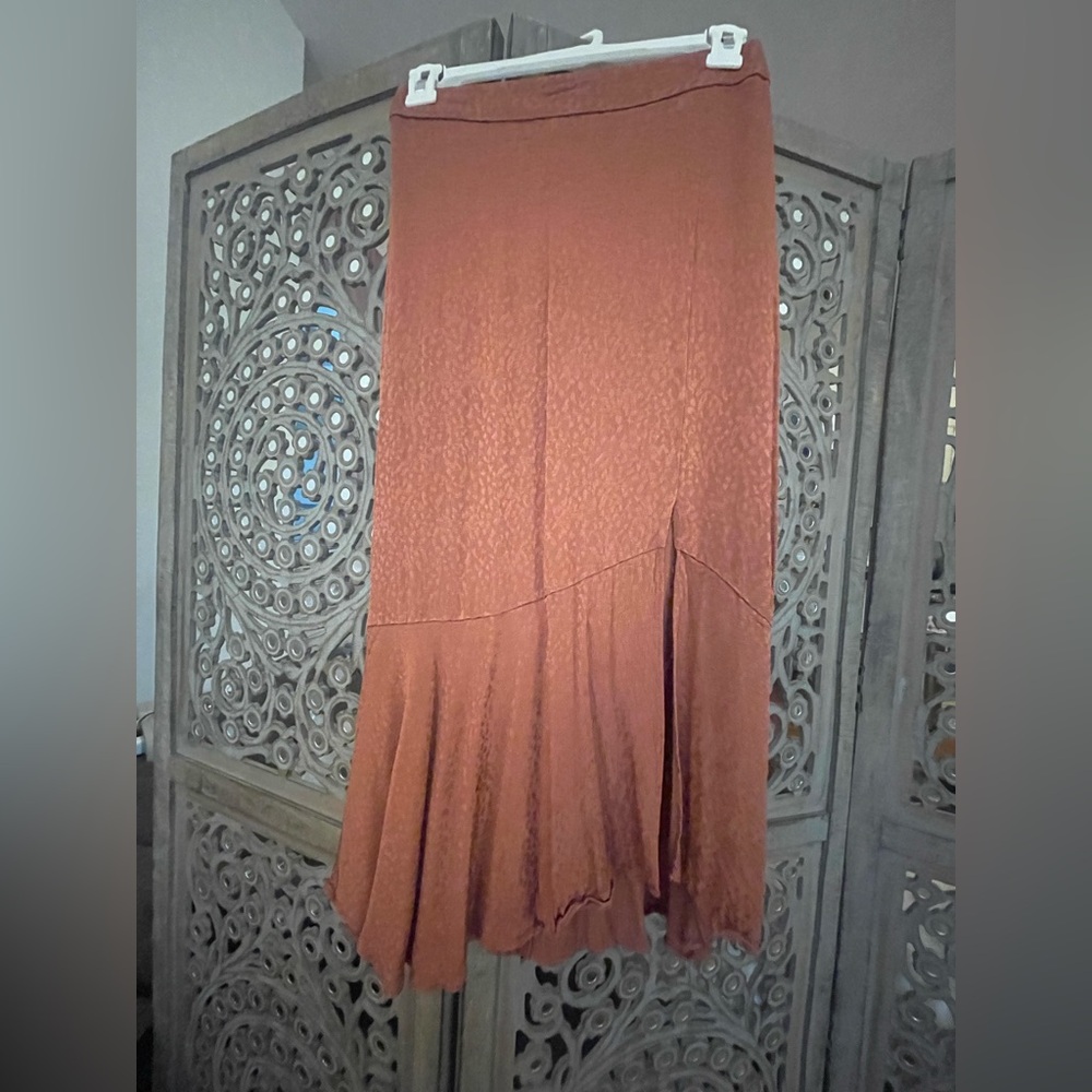 Madewell Rust Skirt